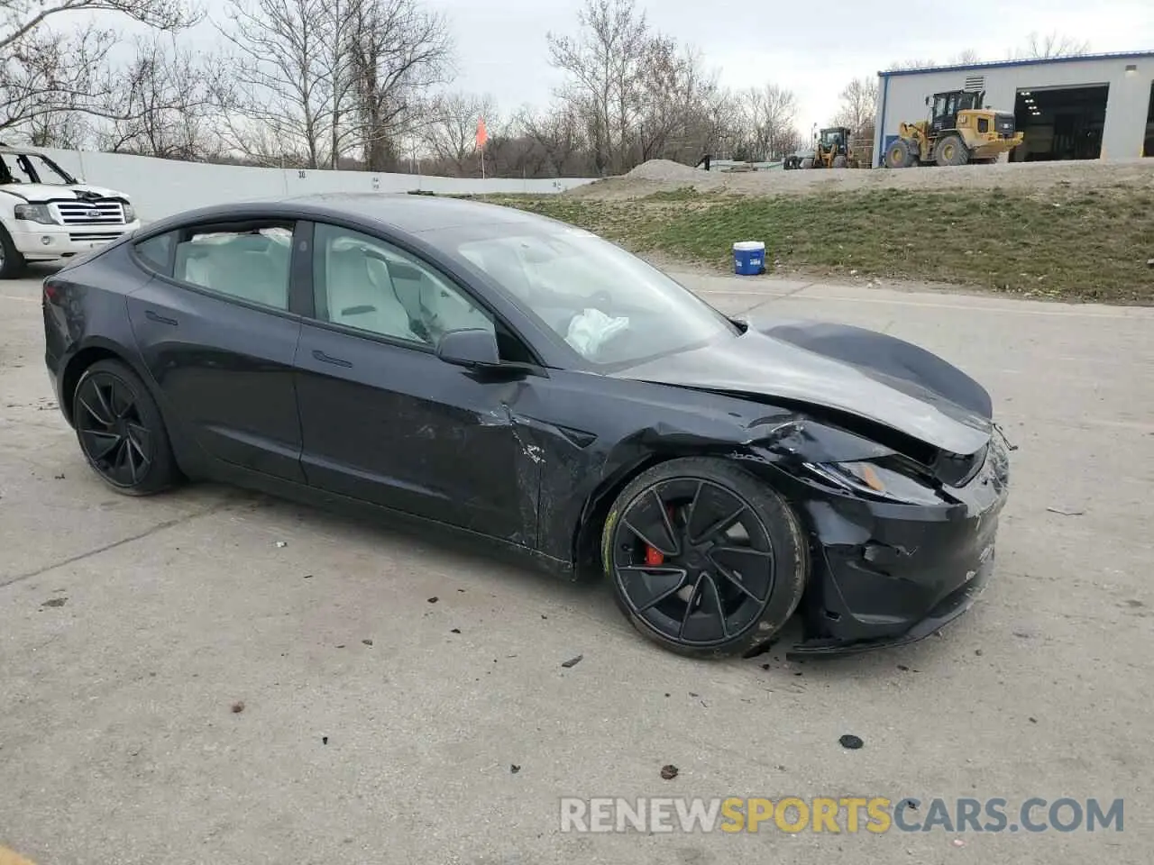 4 Photograph of a damaged car 5YJ3E1ET8RF847628 TESLA MODEL 3 2024