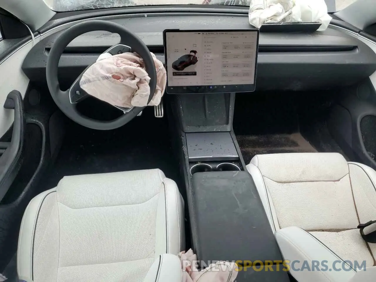 8 Photograph of a damaged car 5YJ3E1ET8RF847628 TESLA MODEL 3 2024