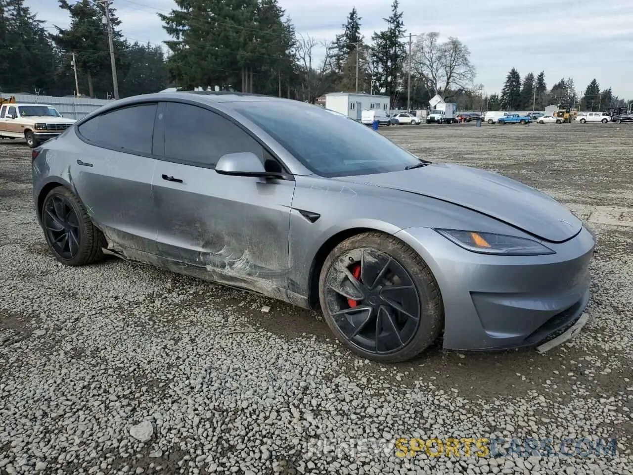4 Photograph of a damaged car 5YJ3E1ET8RF849654 TESLA MODEL 3 2024