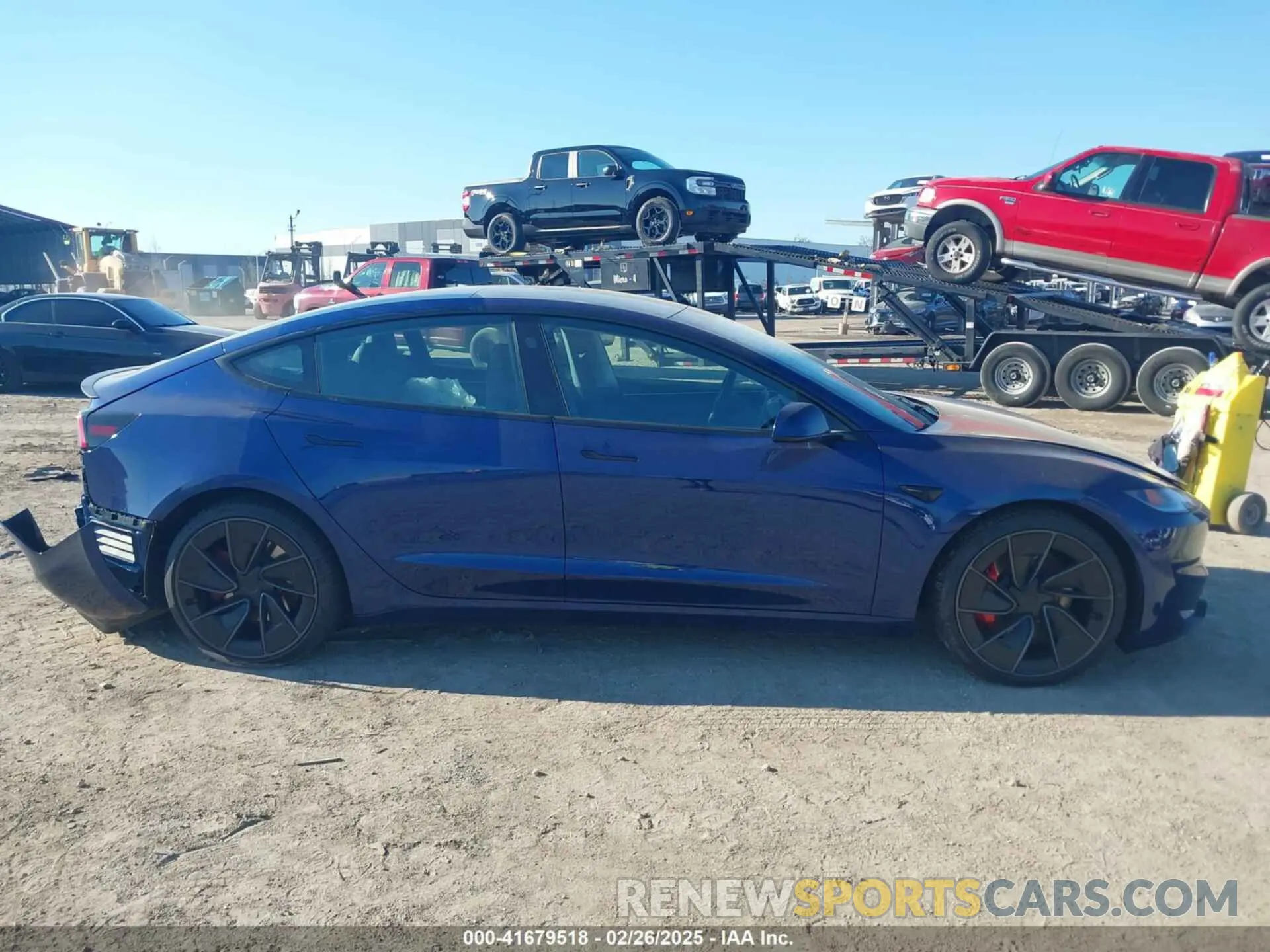 12 Photograph of a damaged car 5YJ3E1ET8RF859004 TESLA MODEL 3 2024