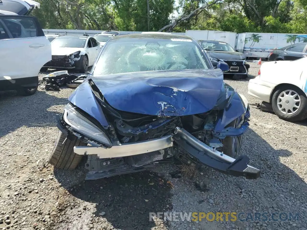 5 Photograph of a damaged car 5YJ3E1ET9RF769554 TESLA MODEL 3 2024