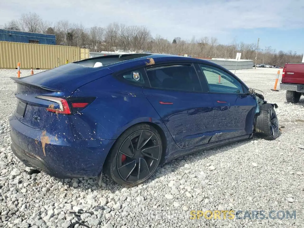 3 Photograph of a damaged car 5YJ3E1ET9RF853227 TESLA MODEL 3 2024
