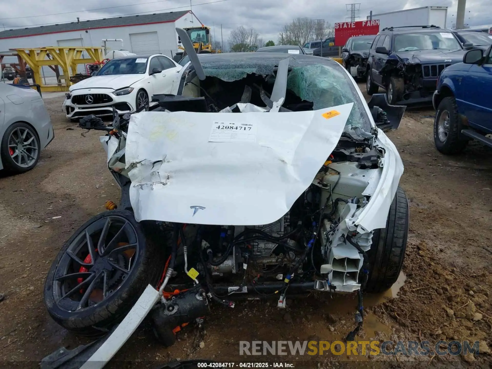 12 Photograph of a damaged car 5YJ3E1ETXRF820656 TESLA MODEL 3 2024
