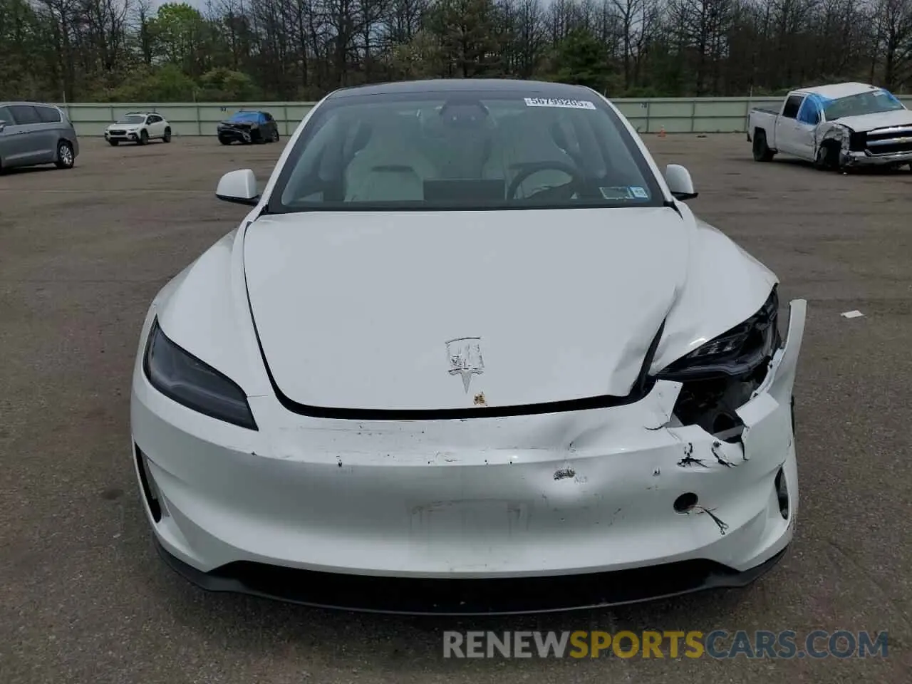 5 Photograph of a damaged car 5YJ3E1ETXRF828613 TESLA MODEL 3 2024