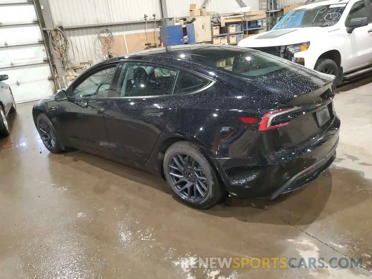 2 Photograph of a damaged car LRW3E7EB1RC088728 TESLA MODEL 3 2024