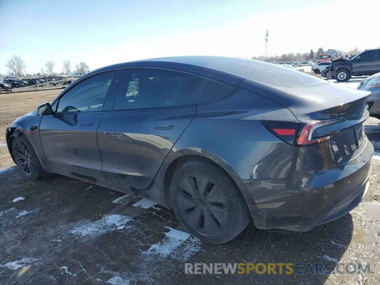 2 Photograph of a damaged car LRW3E7EB7RC101403 TESLA MODEL 3 2024