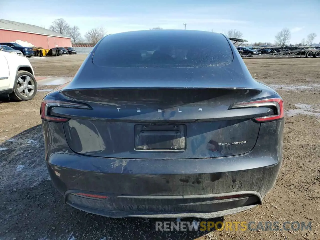 6 Photograph of a damaged car LRW3E7EB7RC101403 TESLA MODEL 3 2024