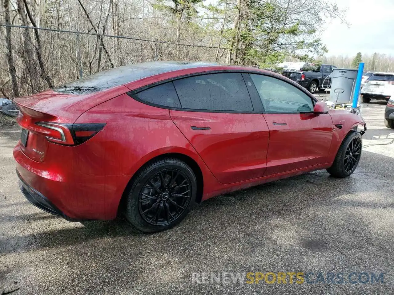 3 Photograph of a damaged car LRW3E7EB7RC135969 TESLA MODEL 3 2024