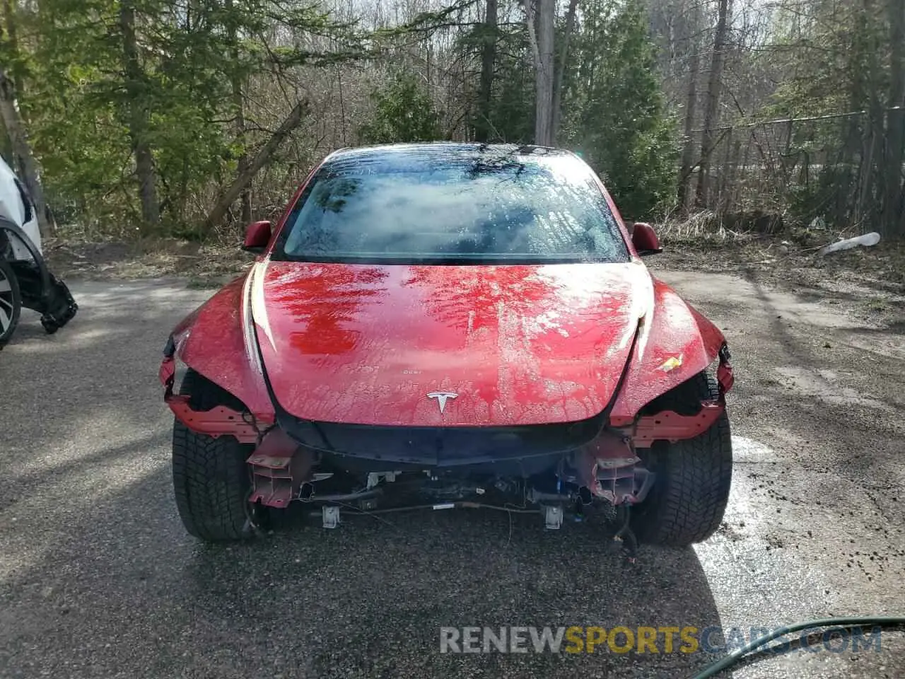 5 Photograph of a damaged car LRW3E7EB7RC135969 TESLA MODEL 3 2024