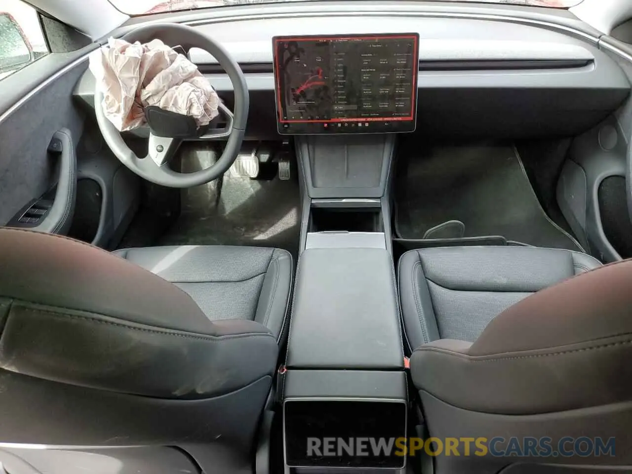 8 Photograph of a damaged car LRW3E7EB7RC135969 TESLA MODEL 3 2024