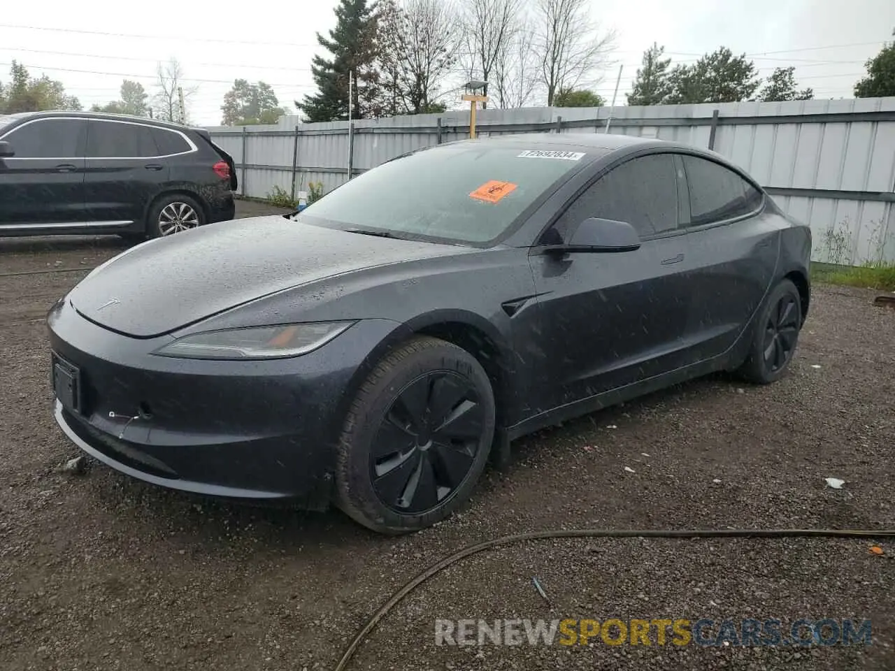1 Photograph of a damaged car LRW3E7FA8RC094032 TESLA MODEL 3 2024