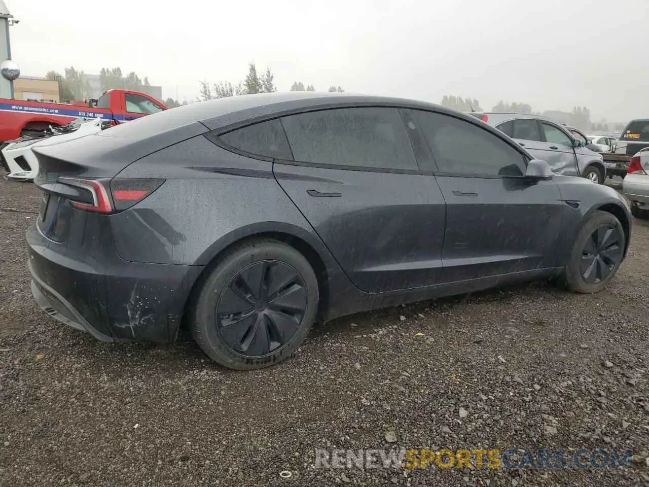 3 Photograph of a damaged car LRW3E7FA8RC094032 TESLA MODEL 3 2024
