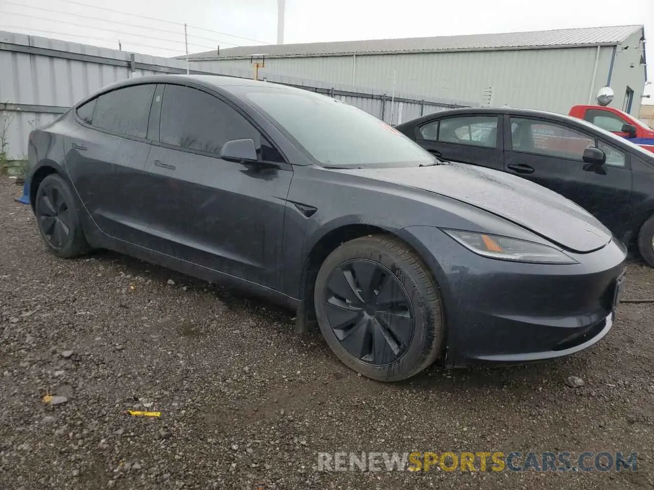 4 Photograph of a damaged car LRW3E7FA8RC094032 TESLA MODEL 3 2024