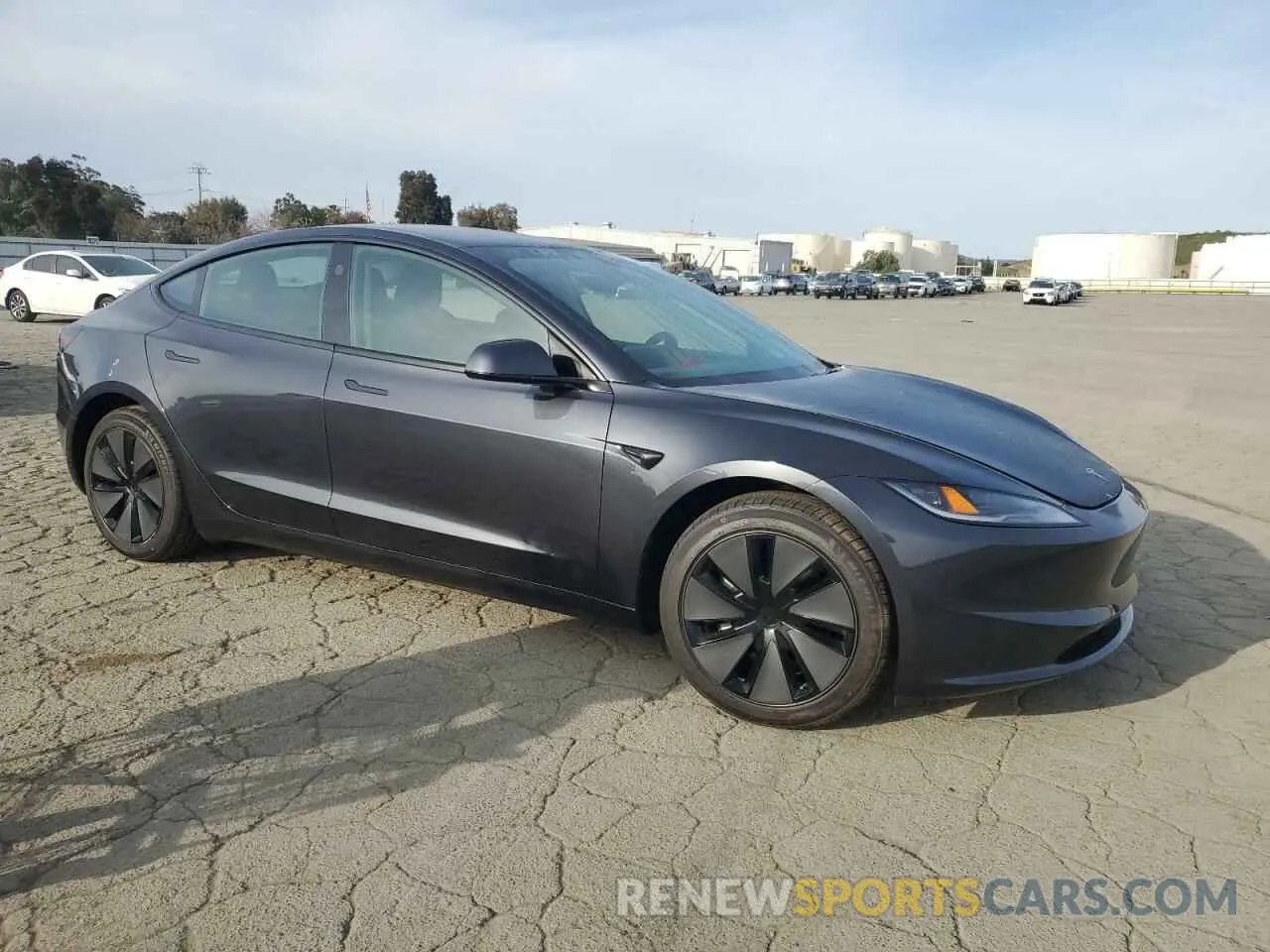 4 Photograph of a damaged car 5YJ3E1EA0SF922262 TESLA MODEL 3 2025