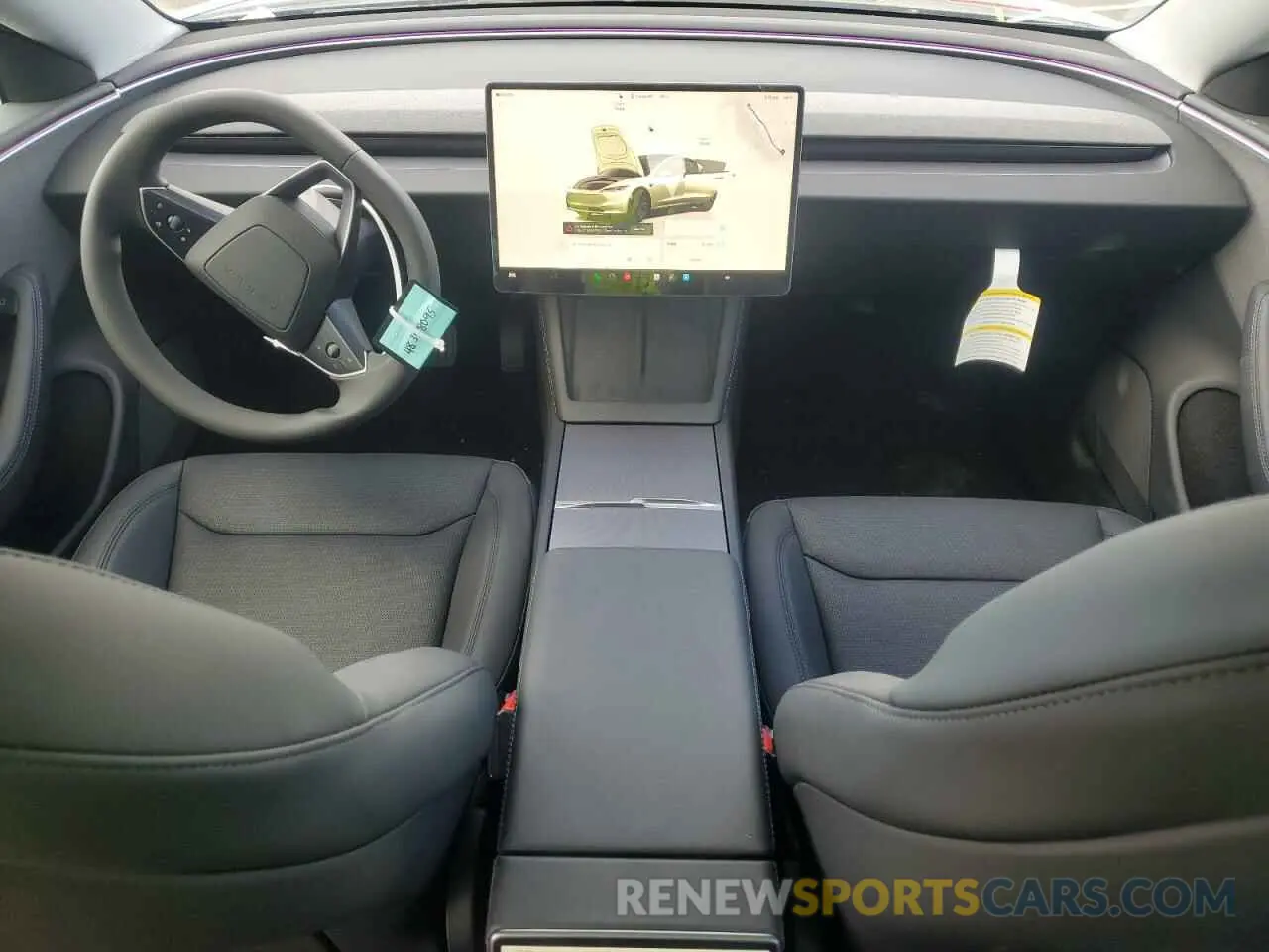 8 Photograph of a damaged car 5YJ3E1EA0SF922262 TESLA MODEL 3 2025