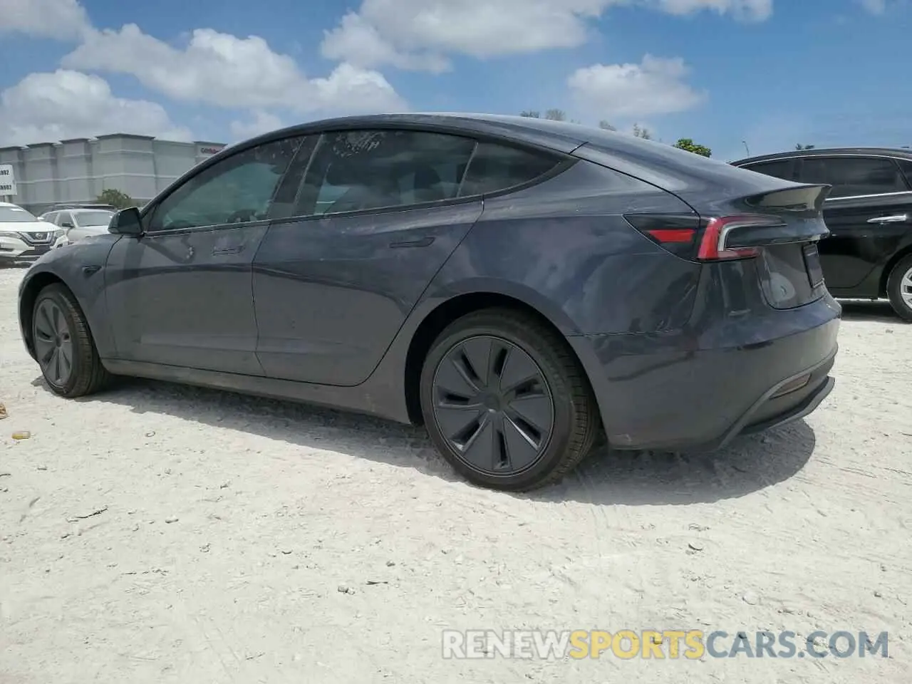 2 Photograph of a damaged car 5YJ3E1EA0SF935156 TESLA MODEL 3 2025