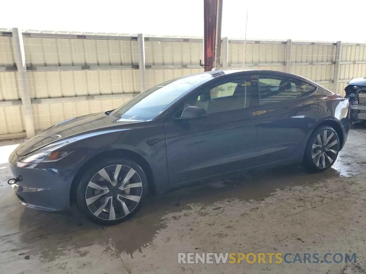 1 Photograph of a damaged car 5YJ3E1EA1SF875968 TESLA MODEL 3 2025