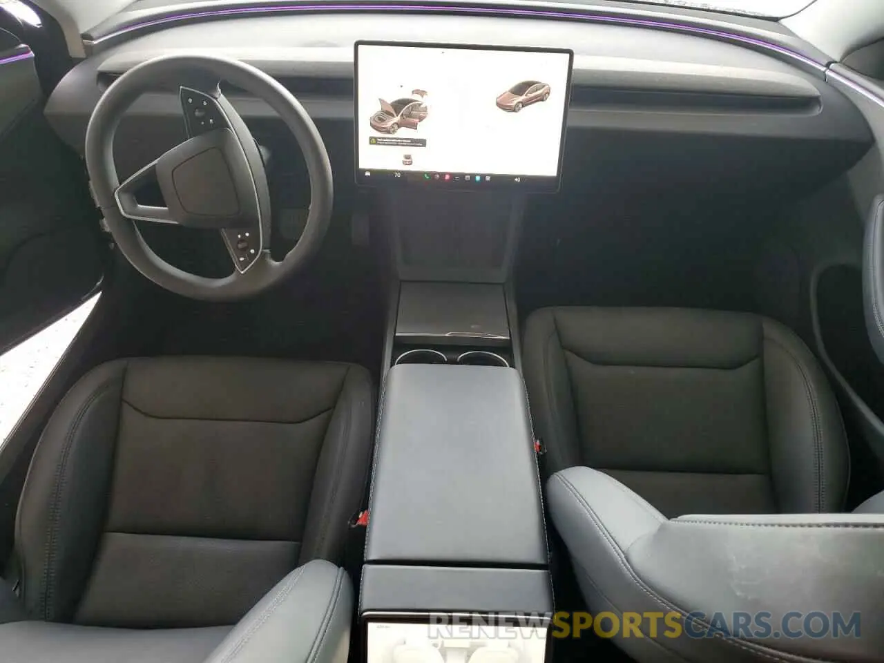 8 Photograph of a damaged car 5YJ3E1EA1SF875968 TESLA MODEL 3 2025