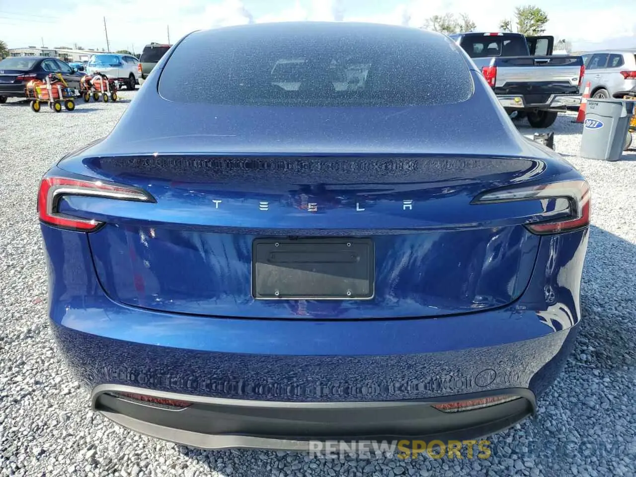 6 Photograph of a damaged car 5YJ3E1EA1SF887750 TESLA MODEL 3 2025