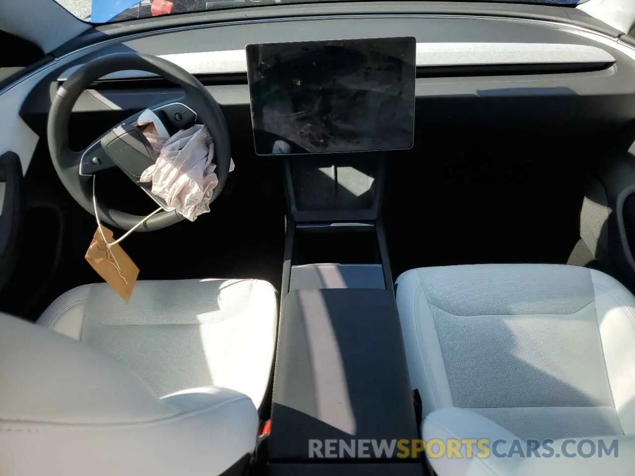 8 Photograph of a damaged car 5YJ3E1EA1SF887750 TESLA MODEL 3 2025