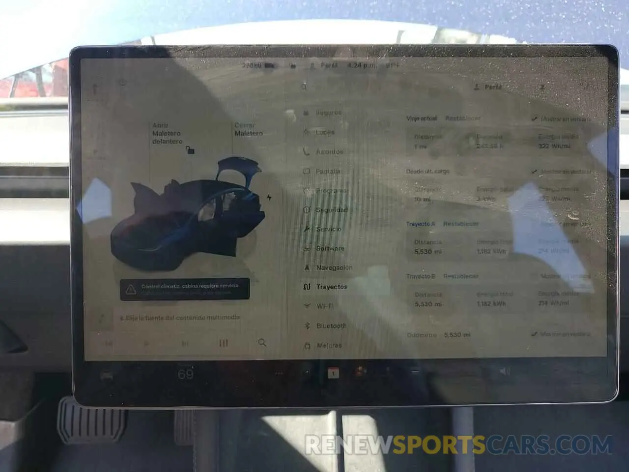9 Photograph of a damaged car 5YJ3E1EA1SF887750 TESLA MODEL 3 2025