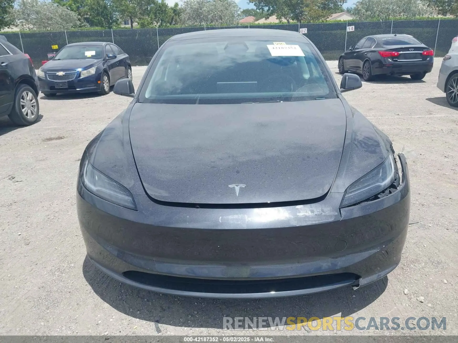 12 Photograph of a damaged car 5YJ3E1EA1SF903204 TESLA MODEL 3 2025
