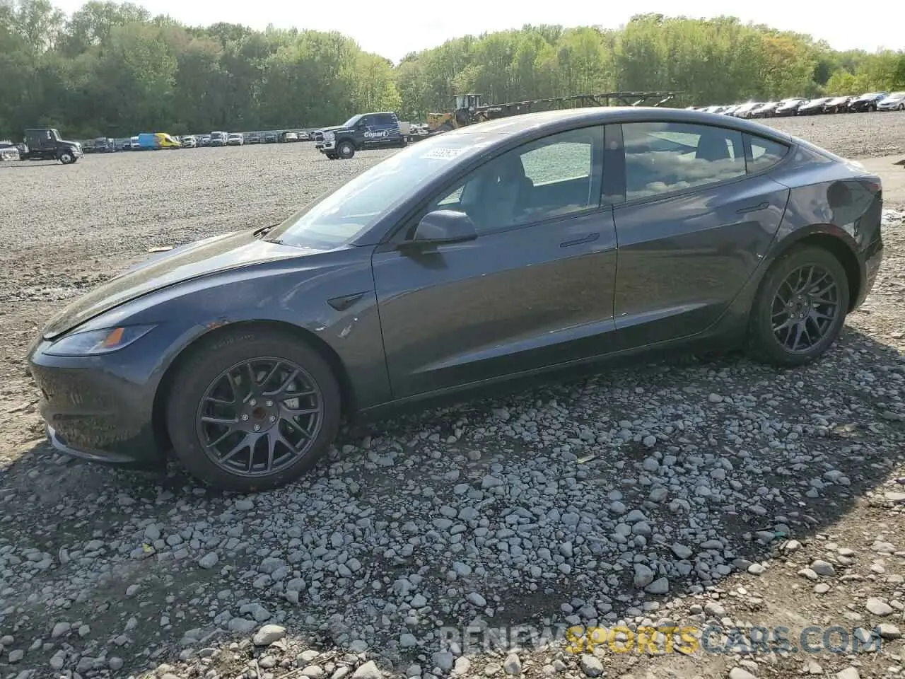 1 Photograph of a damaged car 5YJ3E1EA1SF904045 TESLA MODEL 3 2025