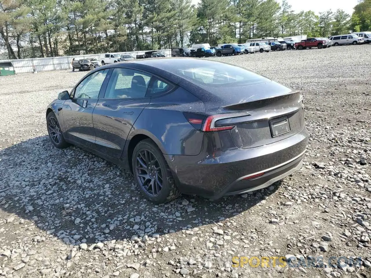 2 Photograph of a damaged car 5YJ3E1EA1SF904045 TESLA MODEL 3 2025
