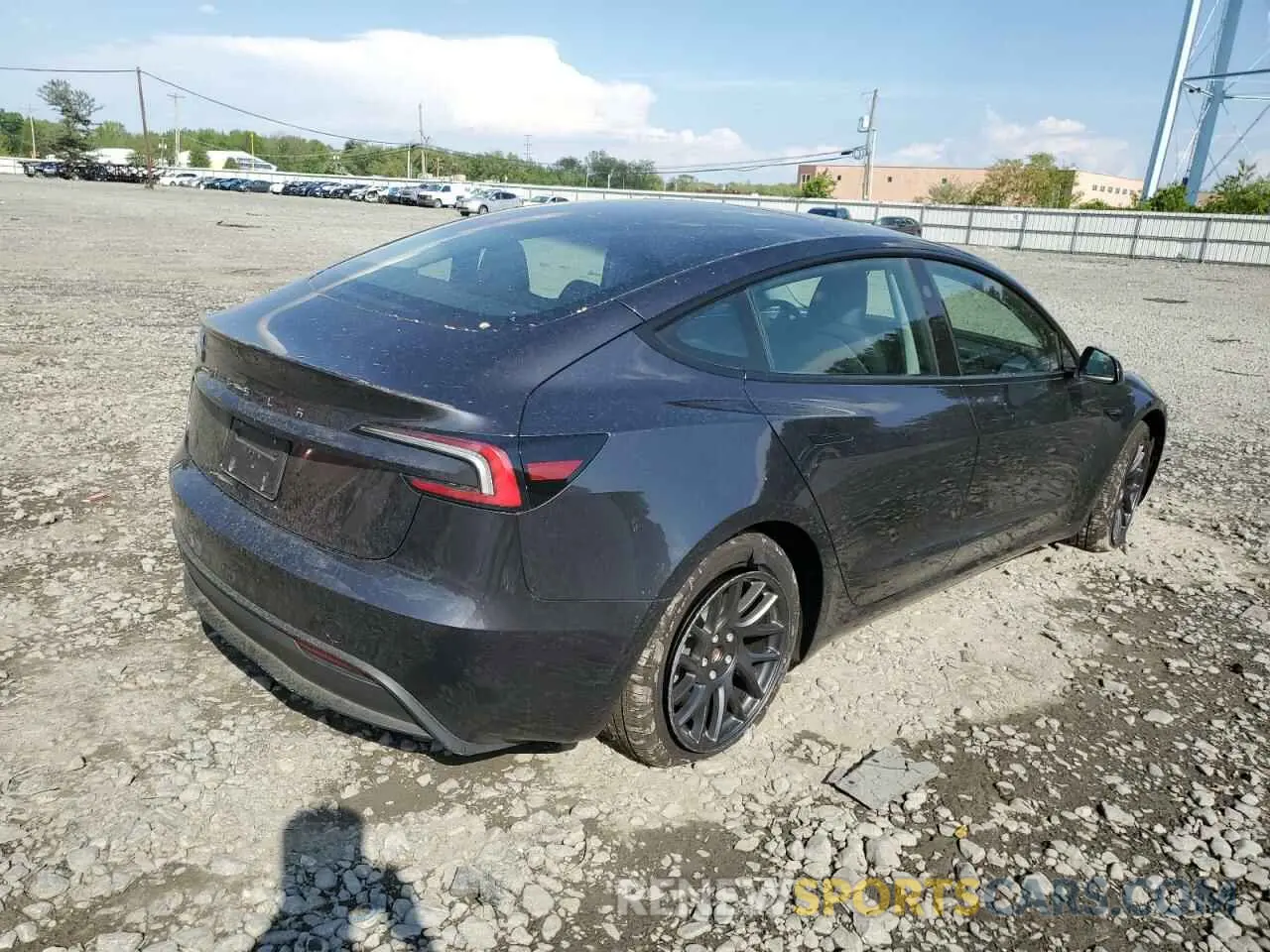 3 Photograph of a damaged car 5YJ3E1EA1SF904045 TESLA MODEL 3 2025