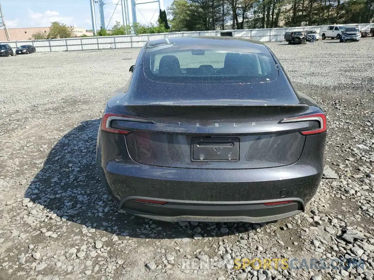 6 Photograph of a damaged car 5YJ3E1EA1SF904045 TESLA MODEL 3 2025