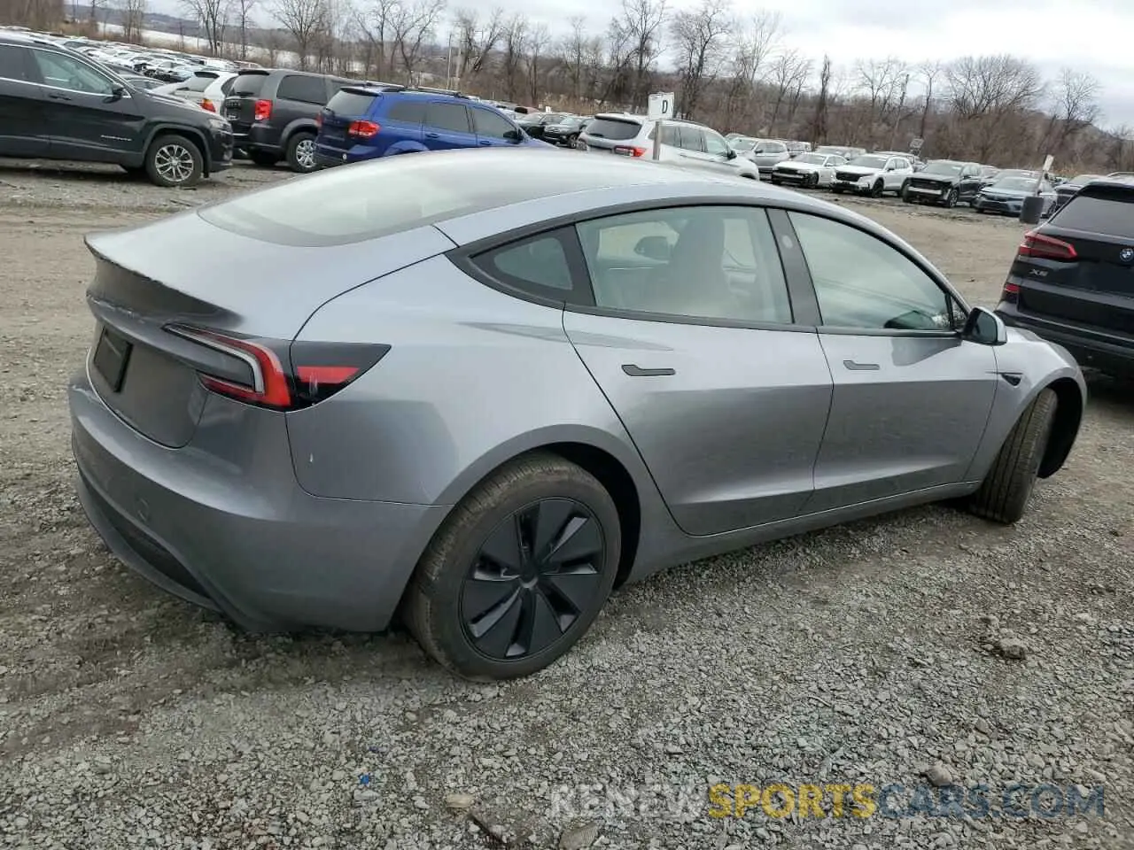 3 Photograph of a damaged car 5YJ3E1EA1SF906894 TESLA MODEL 3 2025