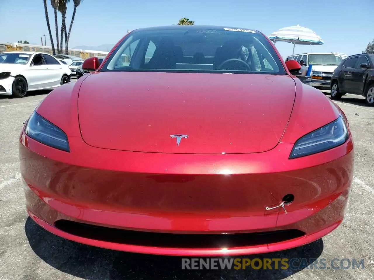 5 Photograph of a damaged car 5YJ3E1EA1SF931133 TESLA MODEL 3 2025
