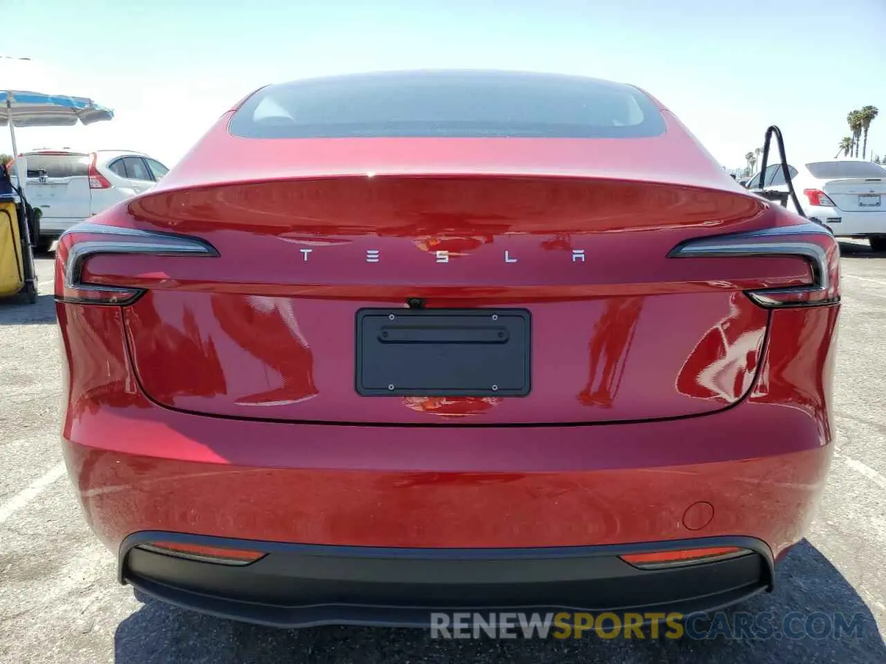 6 Photograph of a damaged car 5YJ3E1EA1SF931133 TESLA MODEL 3 2025