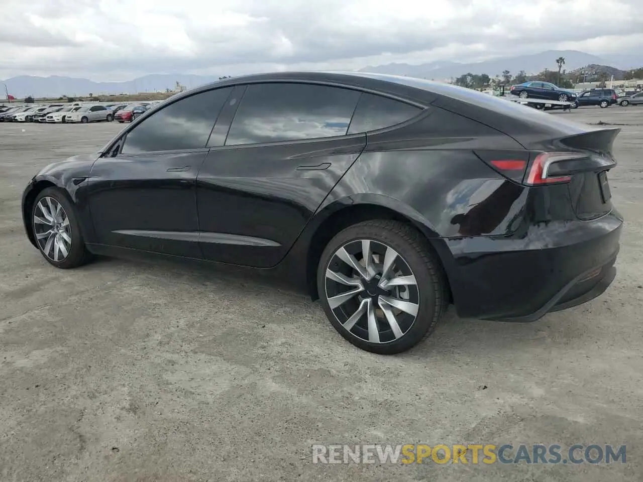2 Photograph of a damaged car 5YJ3E1EA1SF935389 TESLA MODEL 3 2025