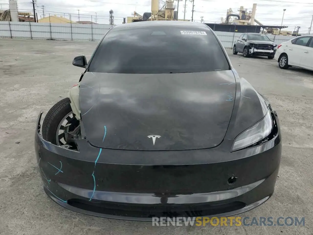 5 Photograph of a damaged car 5YJ3E1EA1SF935389 TESLA MODEL 3 2025