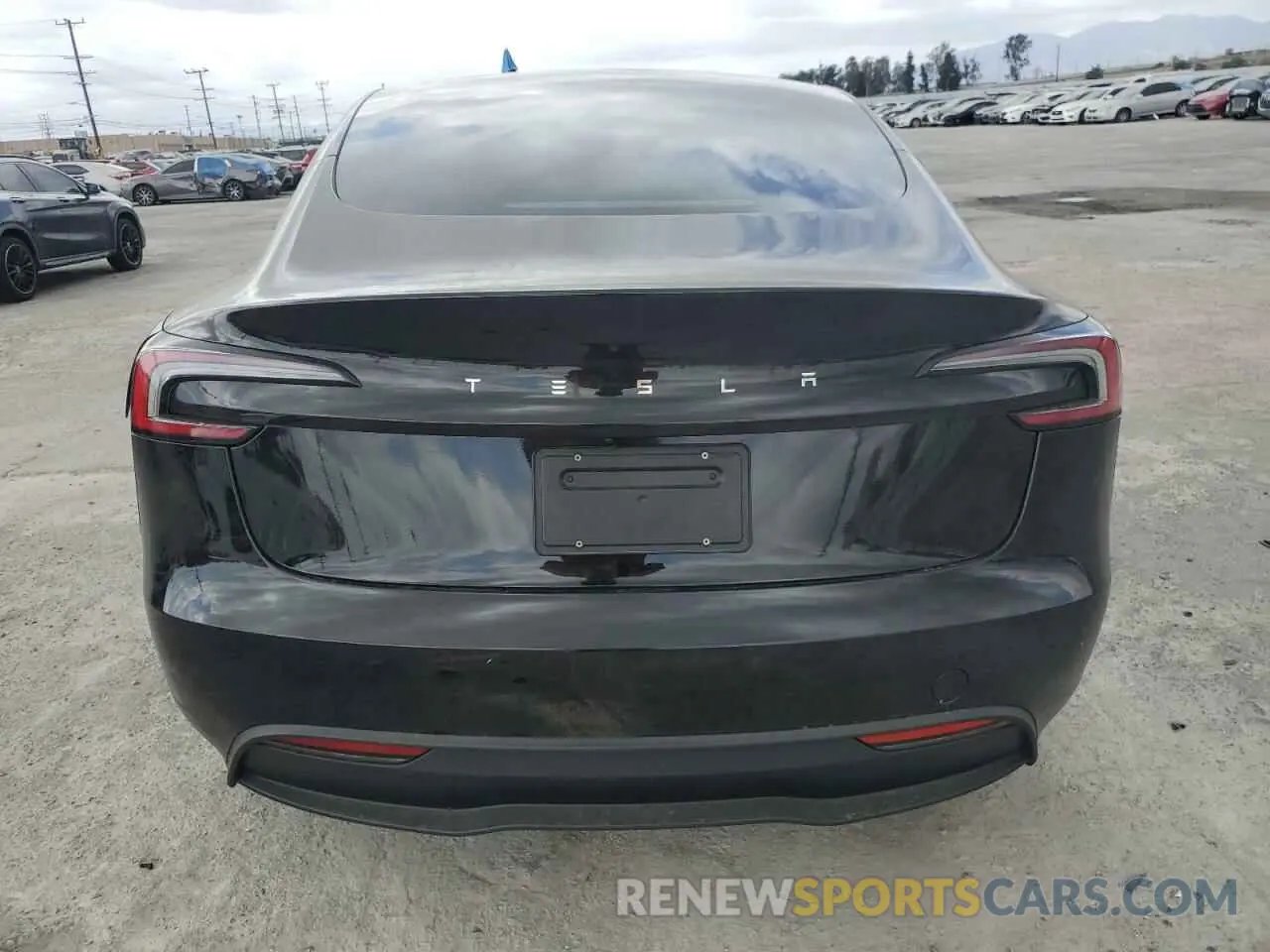 6 Photograph of a damaged car 5YJ3E1EA1SF935389 TESLA MODEL 3 2025