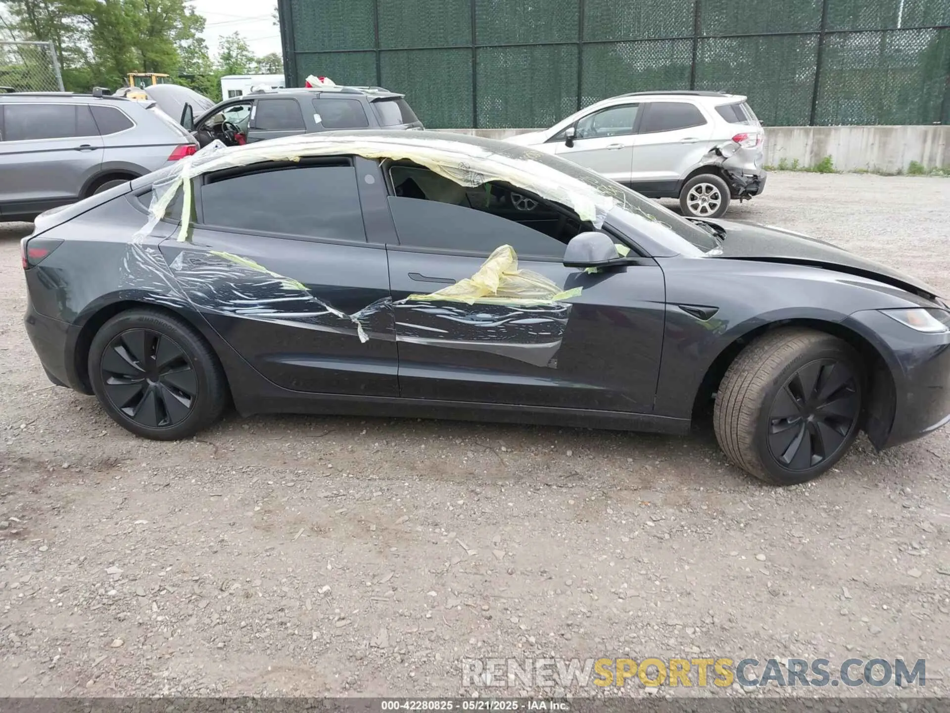 13 Photograph of a damaged car 5YJ3E1EA1SF973222 TESLA MODEL 3 2025