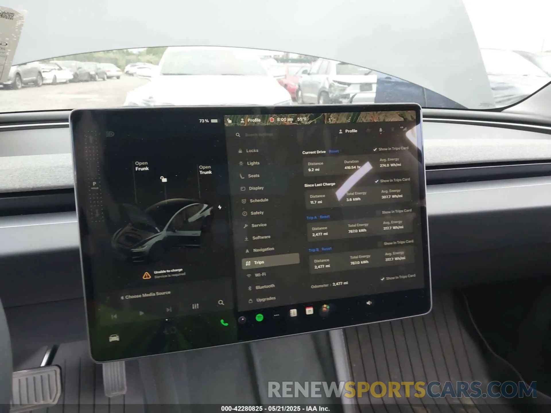 15 Photograph of a damaged car 5YJ3E1EA1SF973222 TESLA MODEL 3 2025