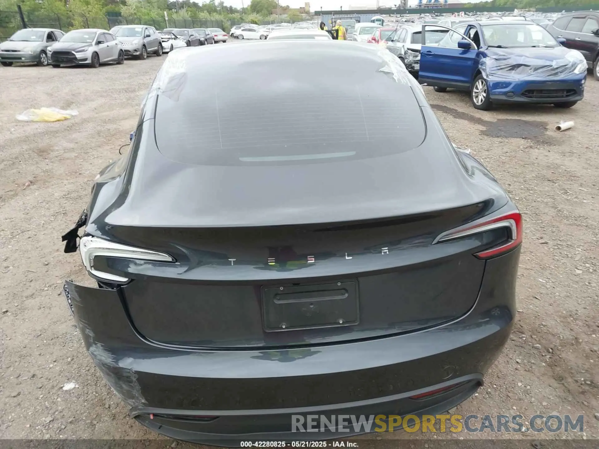 16 Photograph of a damaged car 5YJ3E1EA1SF973222 TESLA MODEL 3 2025