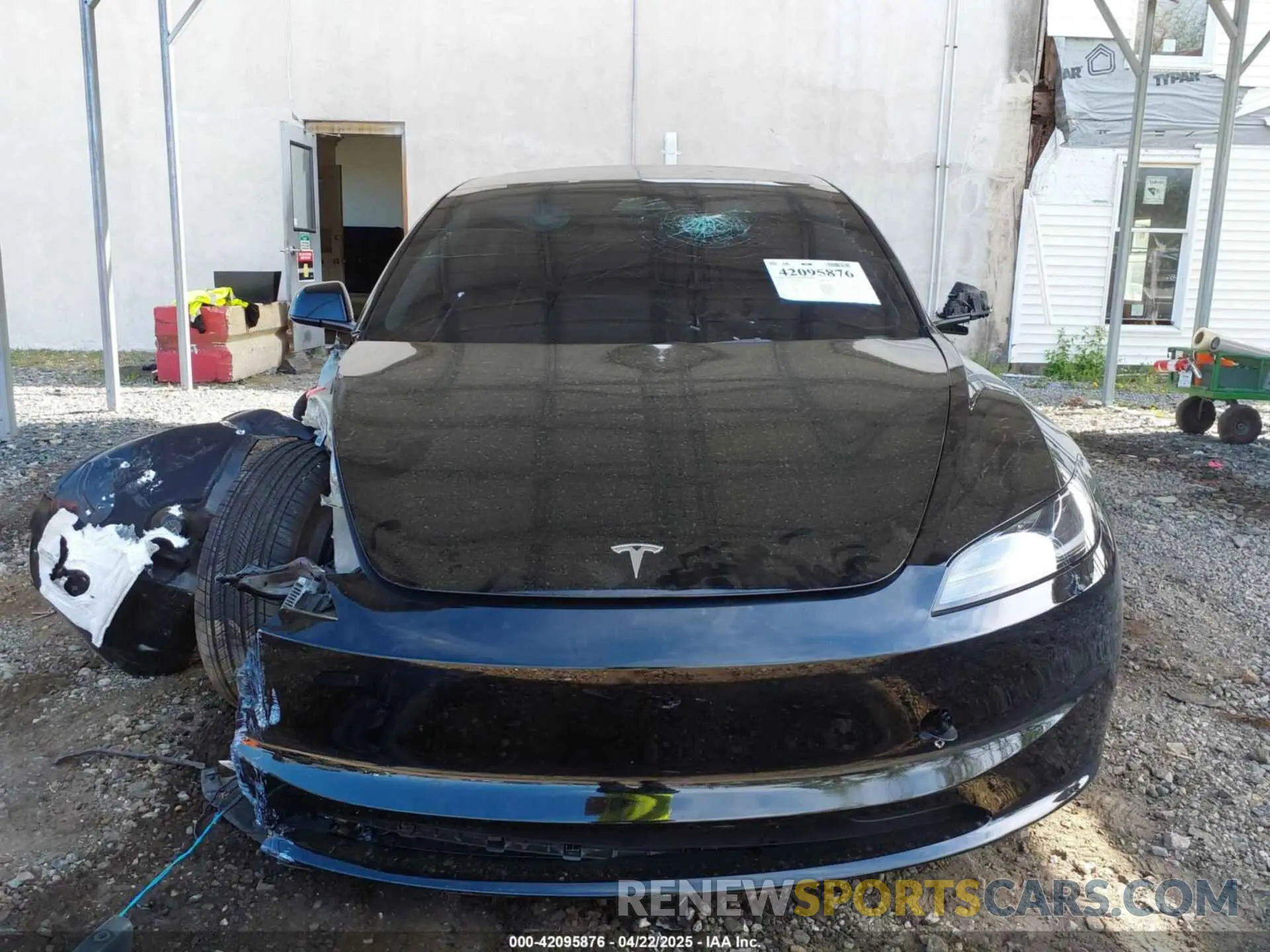 11 Photograph of a damaged car 5YJ3E1EA1SF974354 TESLA MODEL 3 2025