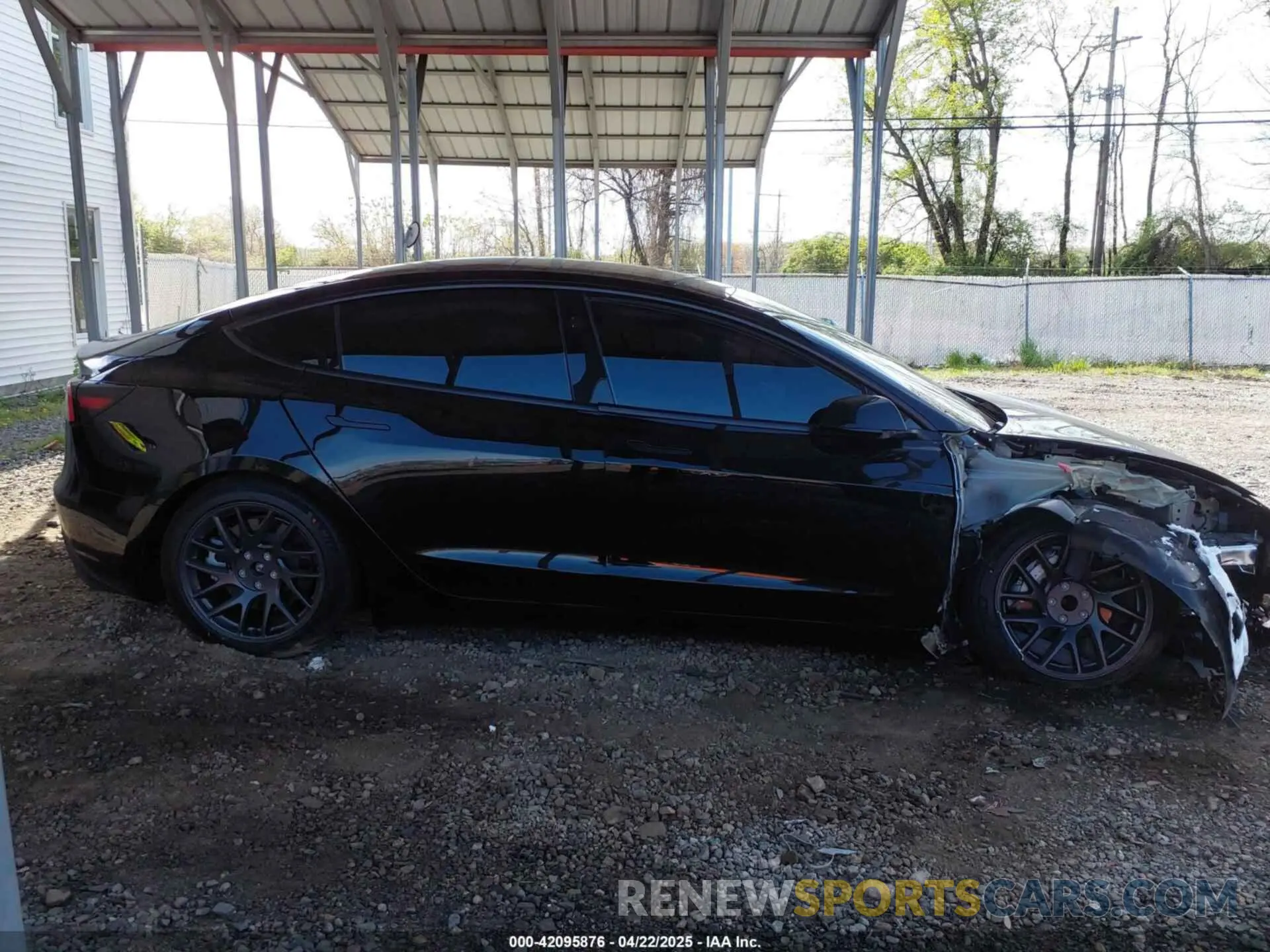 12 Photograph of a damaged car 5YJ3E1EA1SF974354 TESLA MODEL 3 2025
