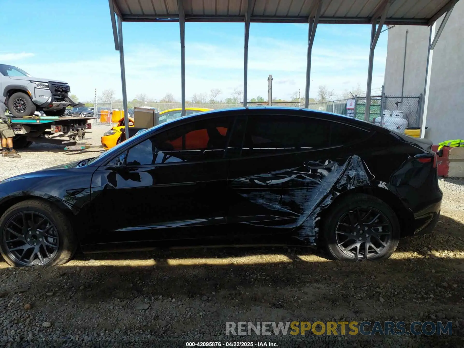 13 Photograph of a damaged car 5YJ3E1EA1SF974354 TESLA MODEL 3 2025