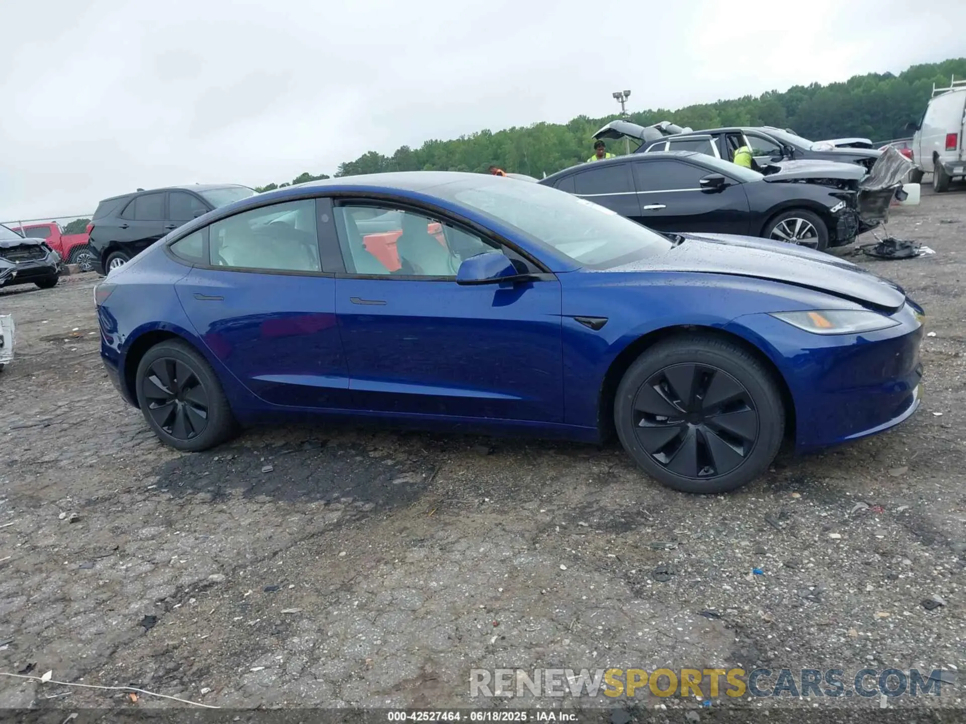 12 Photograph of a damaged car 5YJ3E1EA2SF001516 TESLA MODEL 3 2025