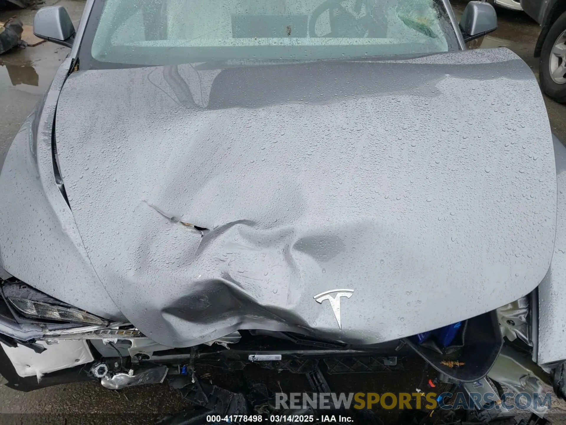 20 Photograph of a damaged car 5YJ3E1EA2SF885408 TESLA MODEL 3 2025