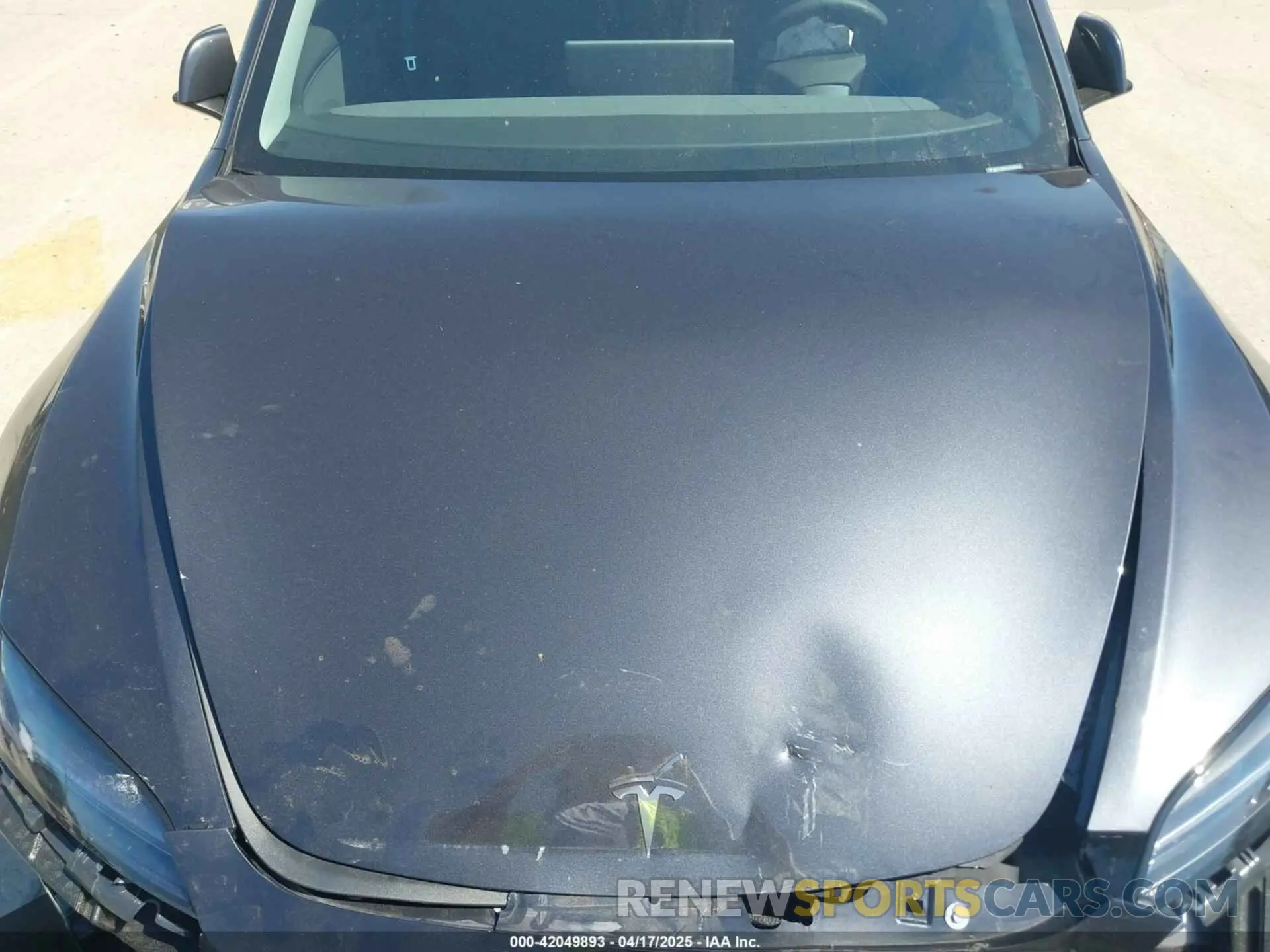 10 Photograph of a damaged car 5YJ3E1EA2SF900943 TESLA MODEL 3 2025