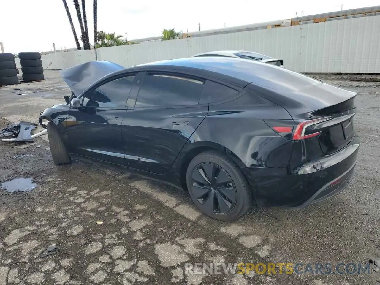 3 Photograph of a damaged car 5YJ3E1EA2SF907679 TESLA MODEL 3 2025