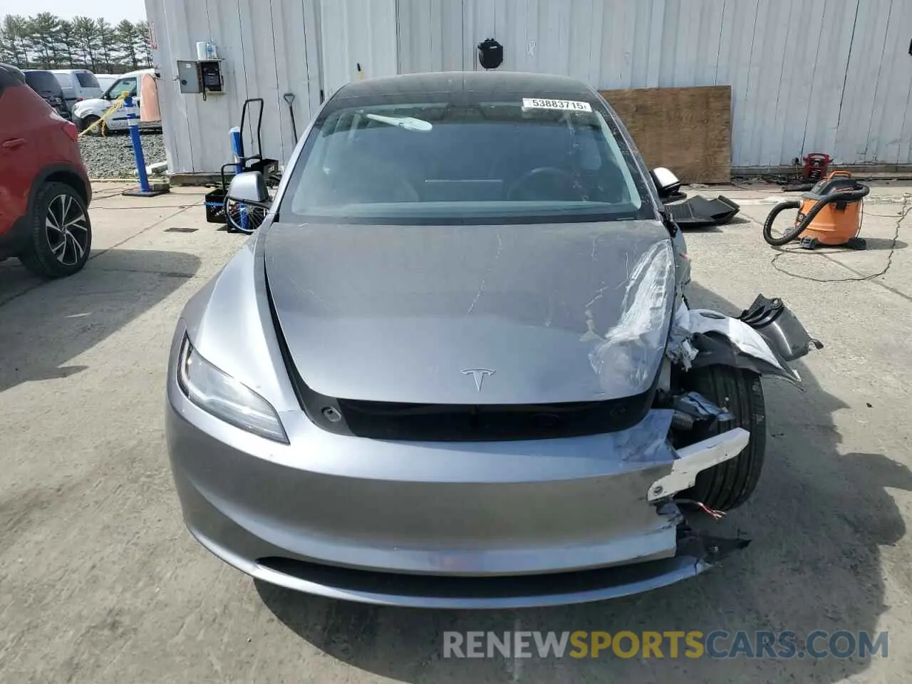 5 Photograph of a damaged car 5YJ3E1EA2SF908413 TESLA MODEL 3 2025