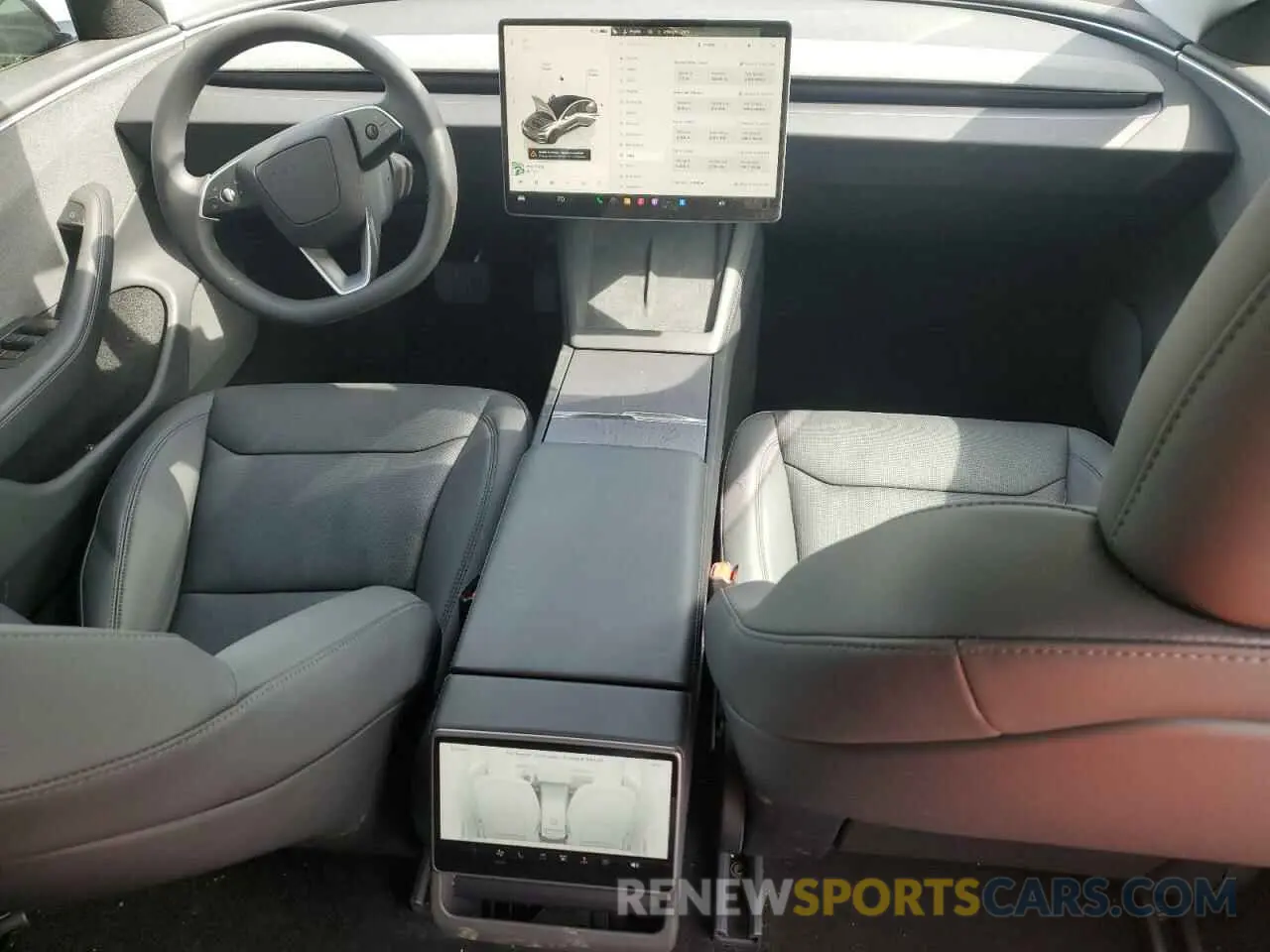 8 Photograph of a damaged car 5YJ3E1EA2SF908413 TESLA MODEL 3 2025