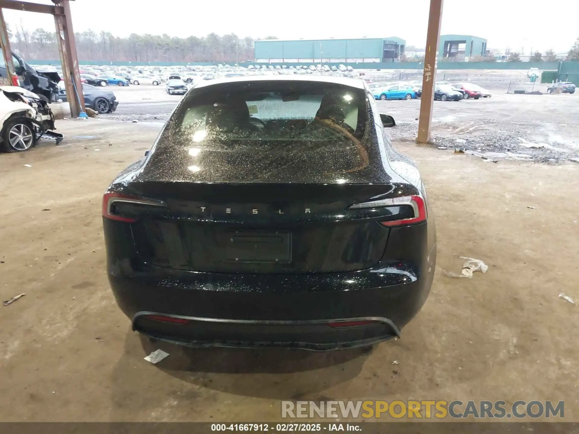 16 Photograph of a damaged car 5YJ3E1EA2SF909755 TESLA MODEL 3 2025