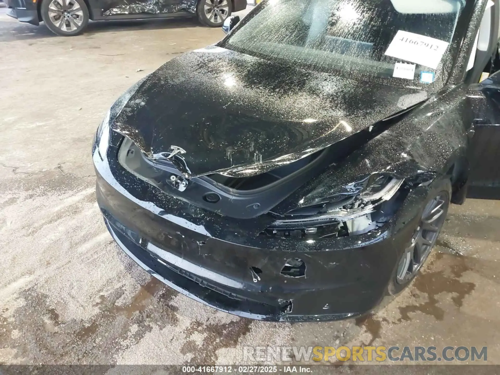 6 Photograph of a damaged car 5YJ3E1EA2SF909755 TESLA MODEL 3 2025
